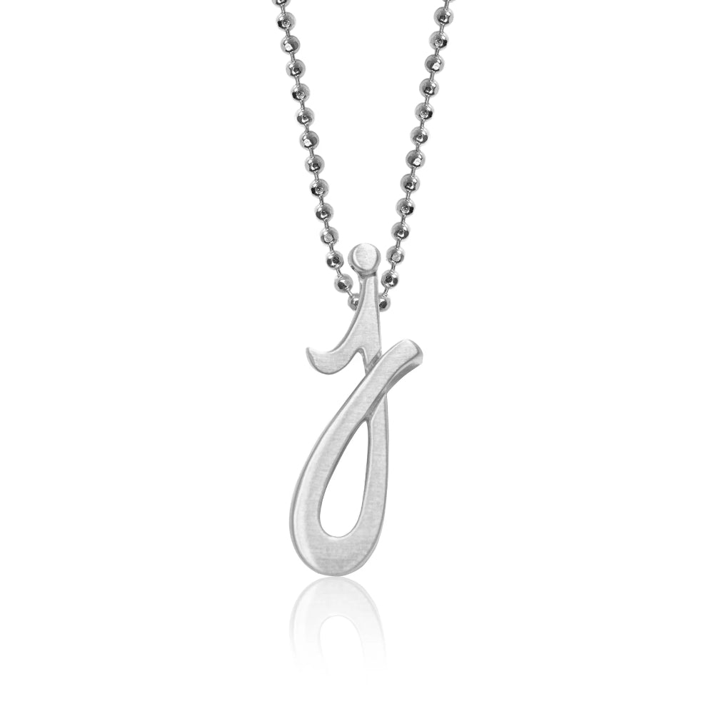 Alex Woo Little Autograph Pendant in Sterling Silver