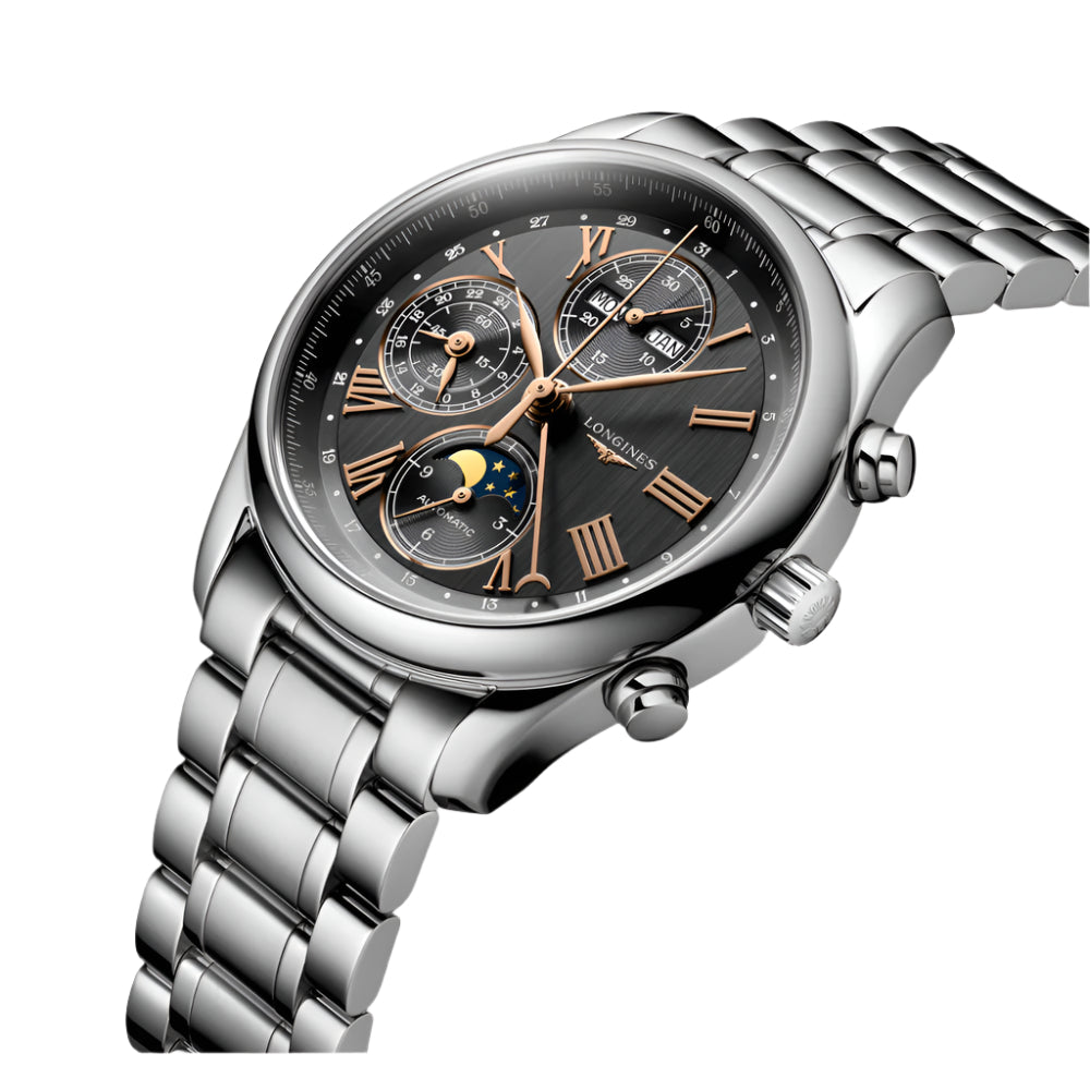 Longines Master Collection 40mm Chrono Moonphase Watch – Smyth