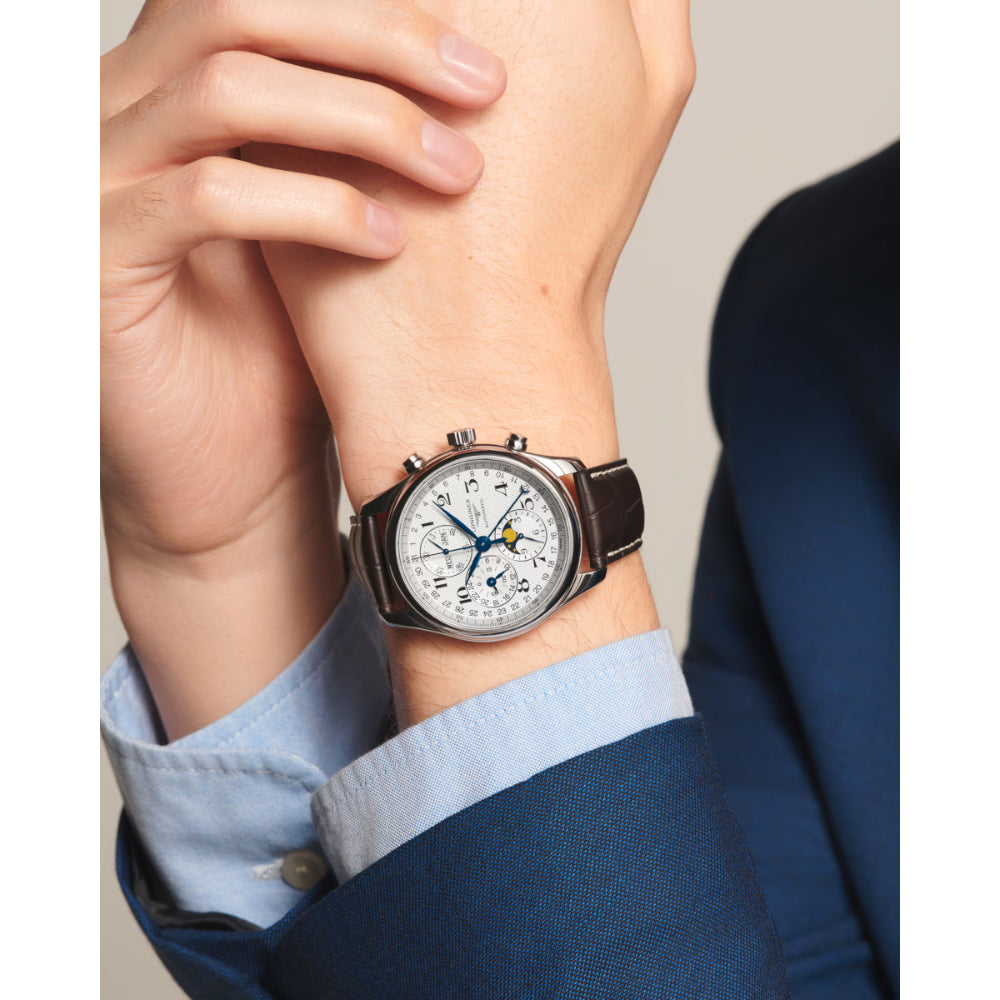 Longines Master Collection 42mm Chrono Moonphase Watch