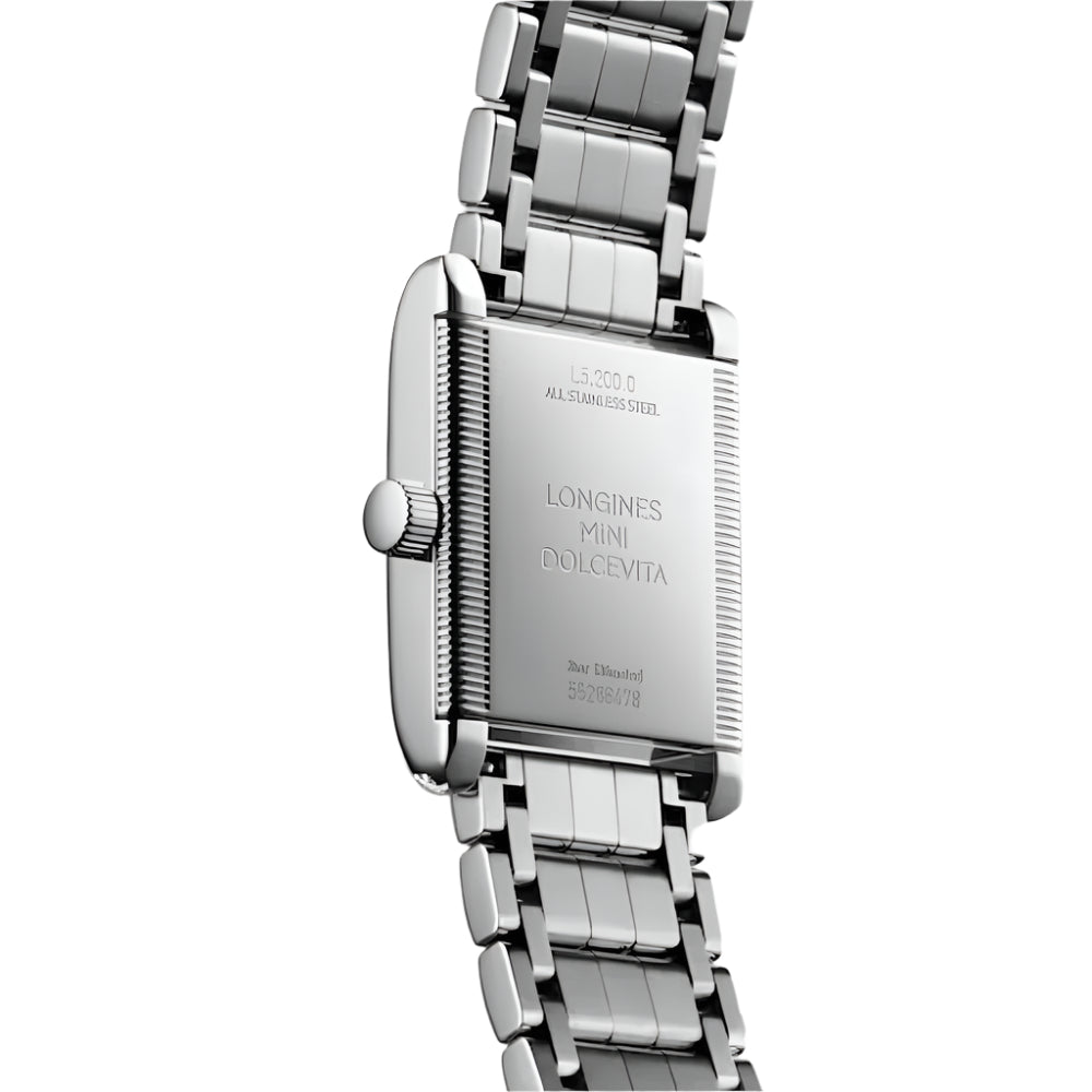 Longines Mini Dolcevita 29mm Quartz Watch with Diamonds, L52000716