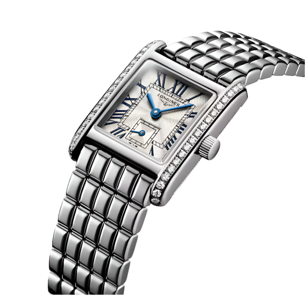 Longines Mini Dolcevita 29mm Quartz Watch with Diamonds, L52000716
