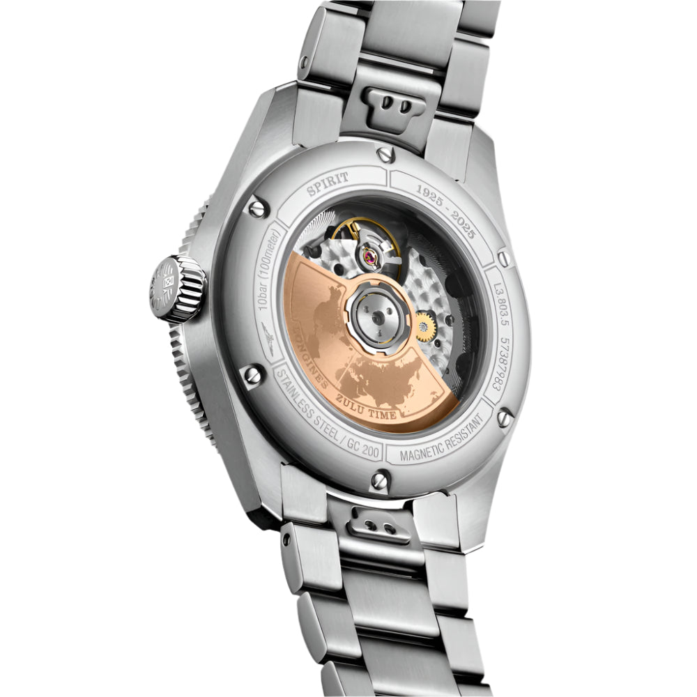 Longines Spirit Zulu Time 1925 Automatic Watch with Additional Strap