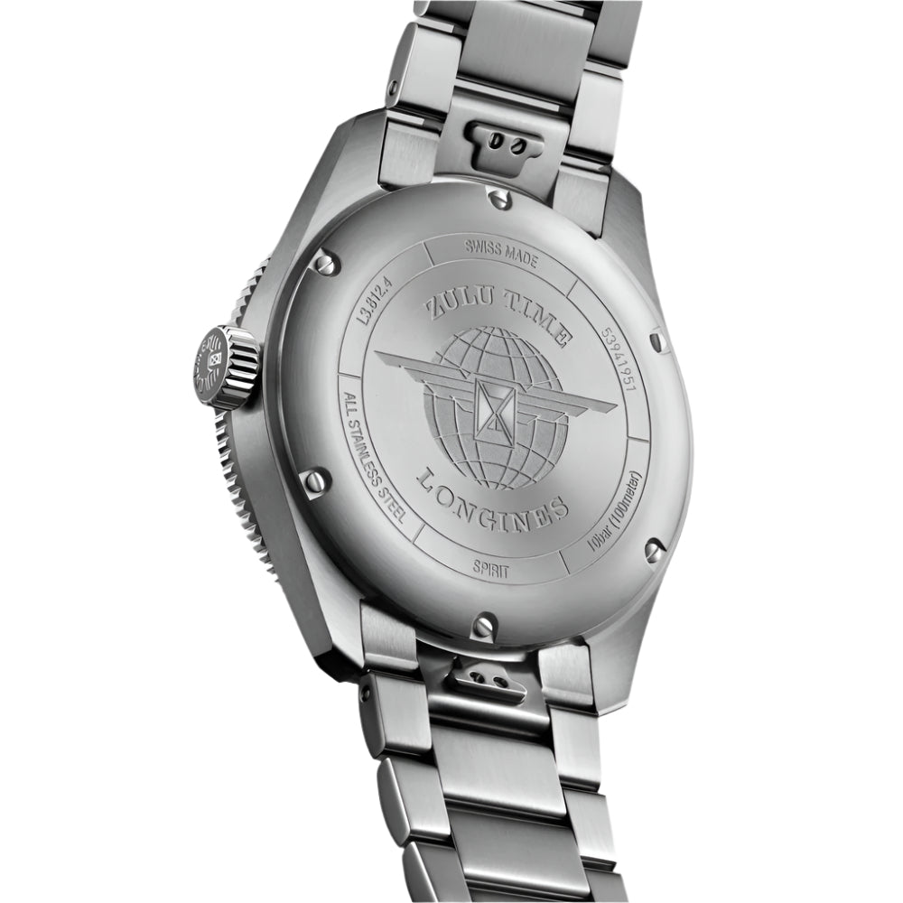 Longines Spirit Zulu Time 42mm Automatic Watch