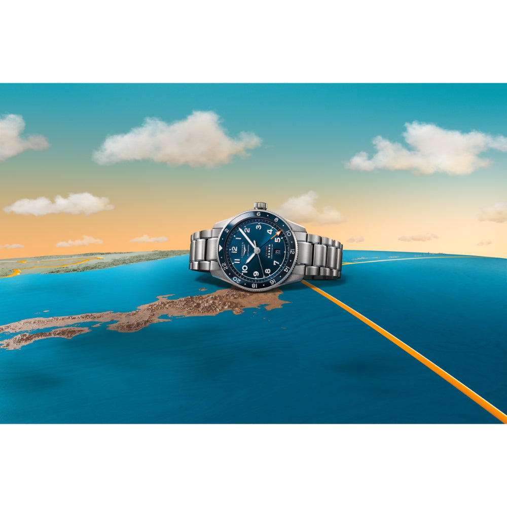 Longines Spirit Zulu Time 42mm Automatic Watch
