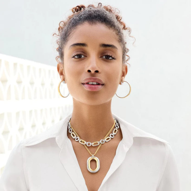 Brighton Medici Two Tone Convertible Necklace