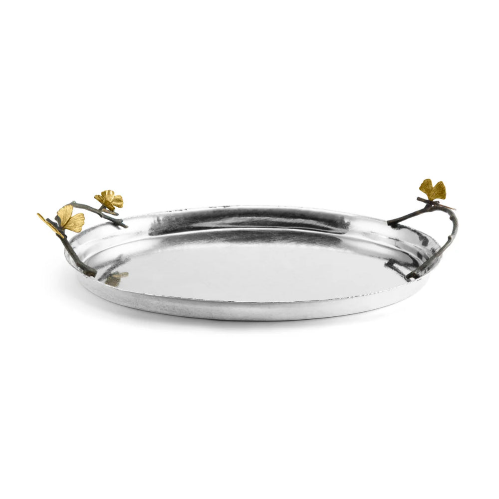 Michael Aram Butterfly Ginkgo Oval Tray