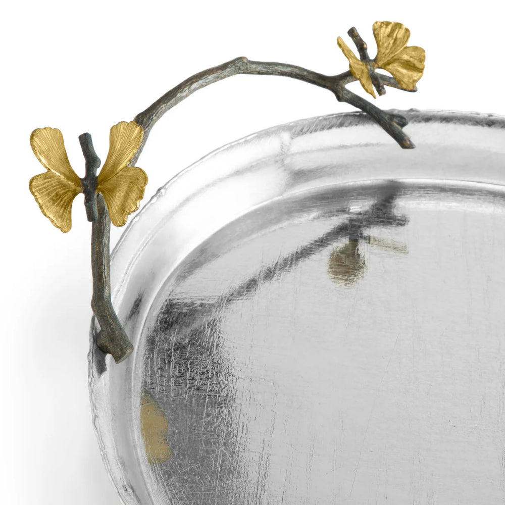 Michael Aram Butterfly Ginkgo Tray - Thumbnail 4