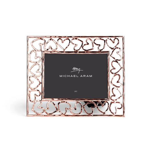Michael Aram Rose Gold Heart Frame - 5 x 7