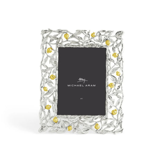 Michael Aram Pomegranate Silver & Gold 5x7 Frame