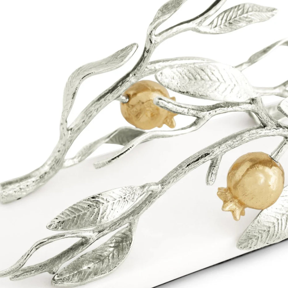 michael aram 花の装飾 ナプキンリング シルバーゴールド Vintage Bloom Ring – Michael Aram