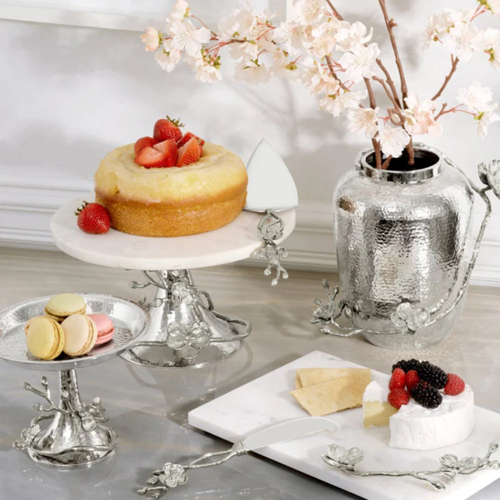 Michael Aram Small White Orchid Cheese Board with Knife – Smyth