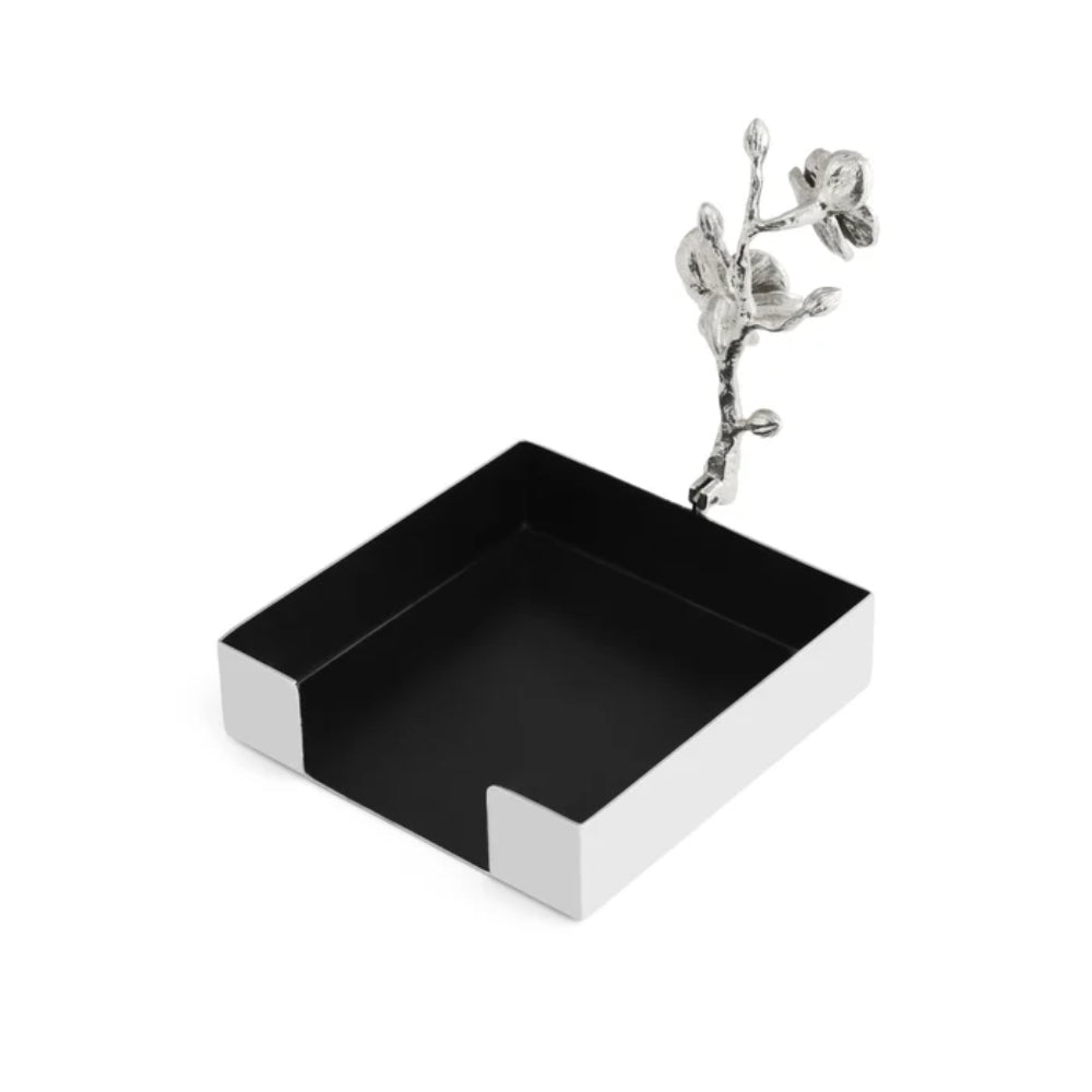 Michael Aram White Orchid Cocktail Napkin Holder