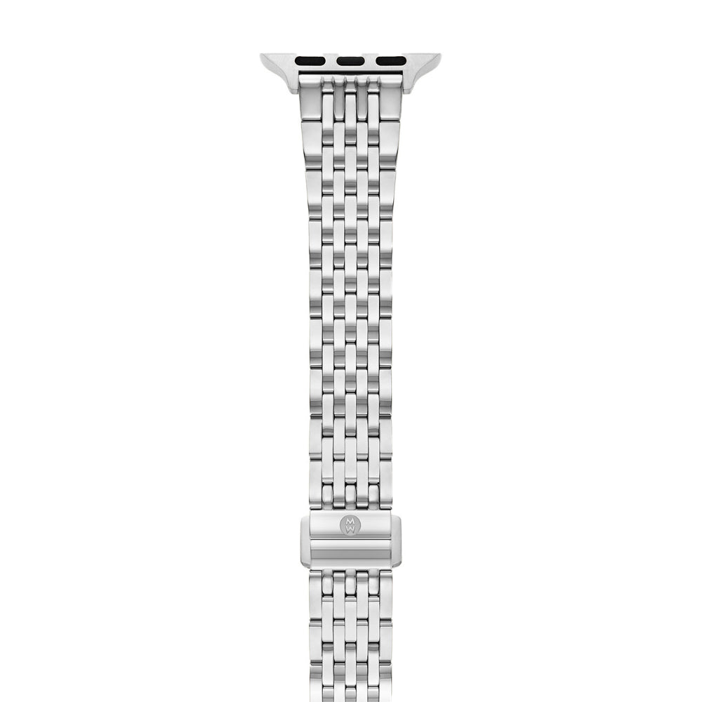 Michele 18mm Stainless Steel 7-Link Watch Bracelet