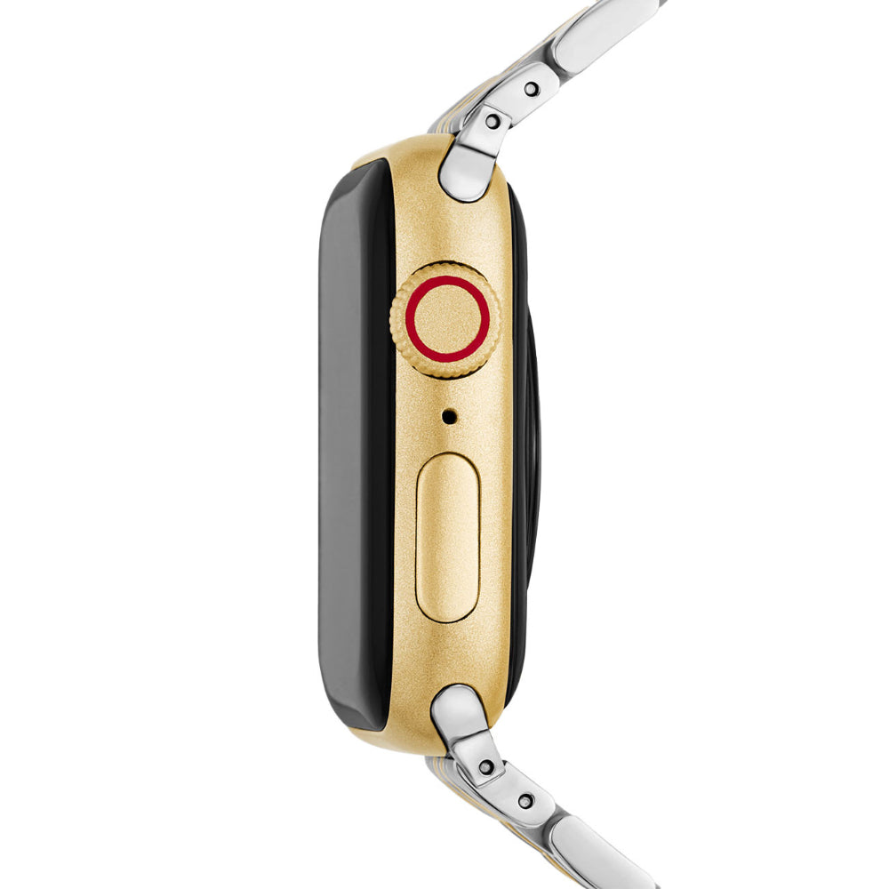 Michele 18mm Two-Tone 7-Link Watch Bracelet