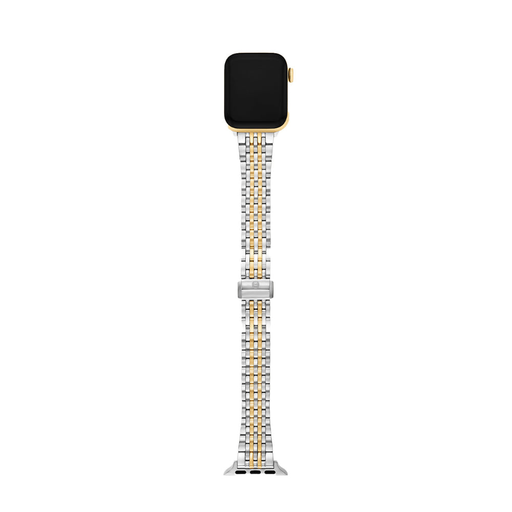 Michele 18mm Two-Tone 7-Link Watch Bracelet