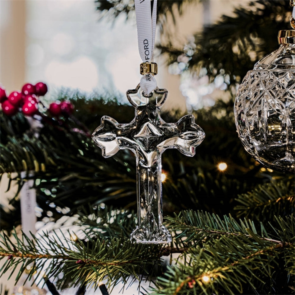 Waterford Christmas Annual 2026 Cross Ornament