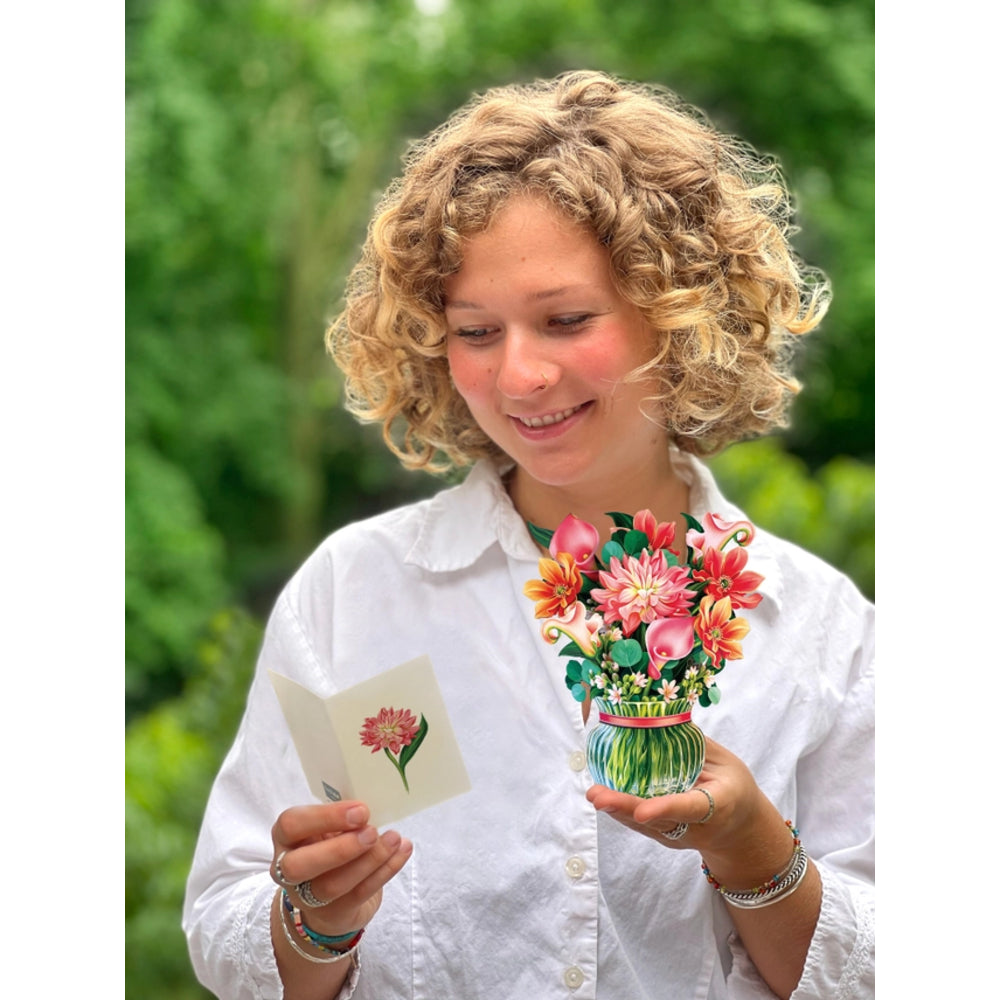 Mini Dear Dahlia Pop-Up Greeting Card