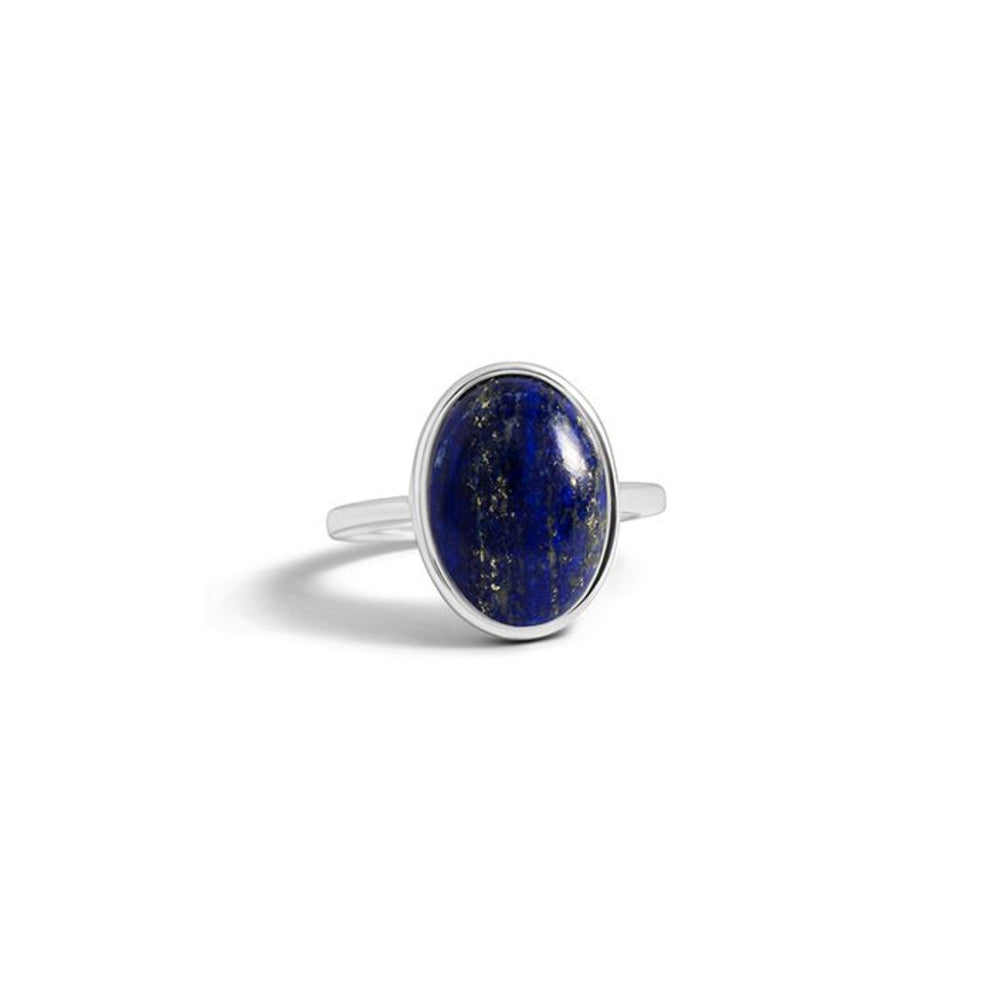 Dune Jewelry Oval Ring - Lapis