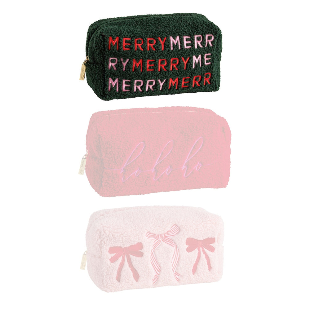 Mud Pie Holiday Embroidered Cases