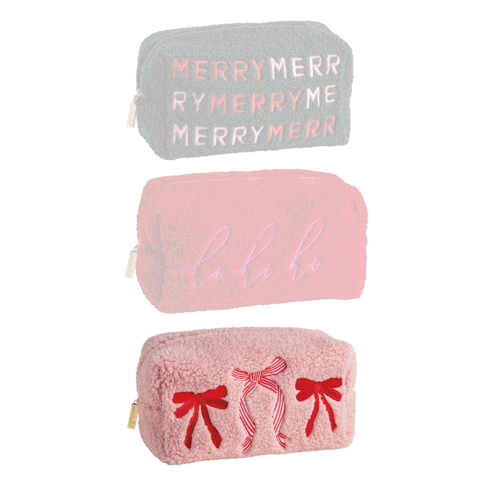 Mud Pie Holiday Embroidered Cases