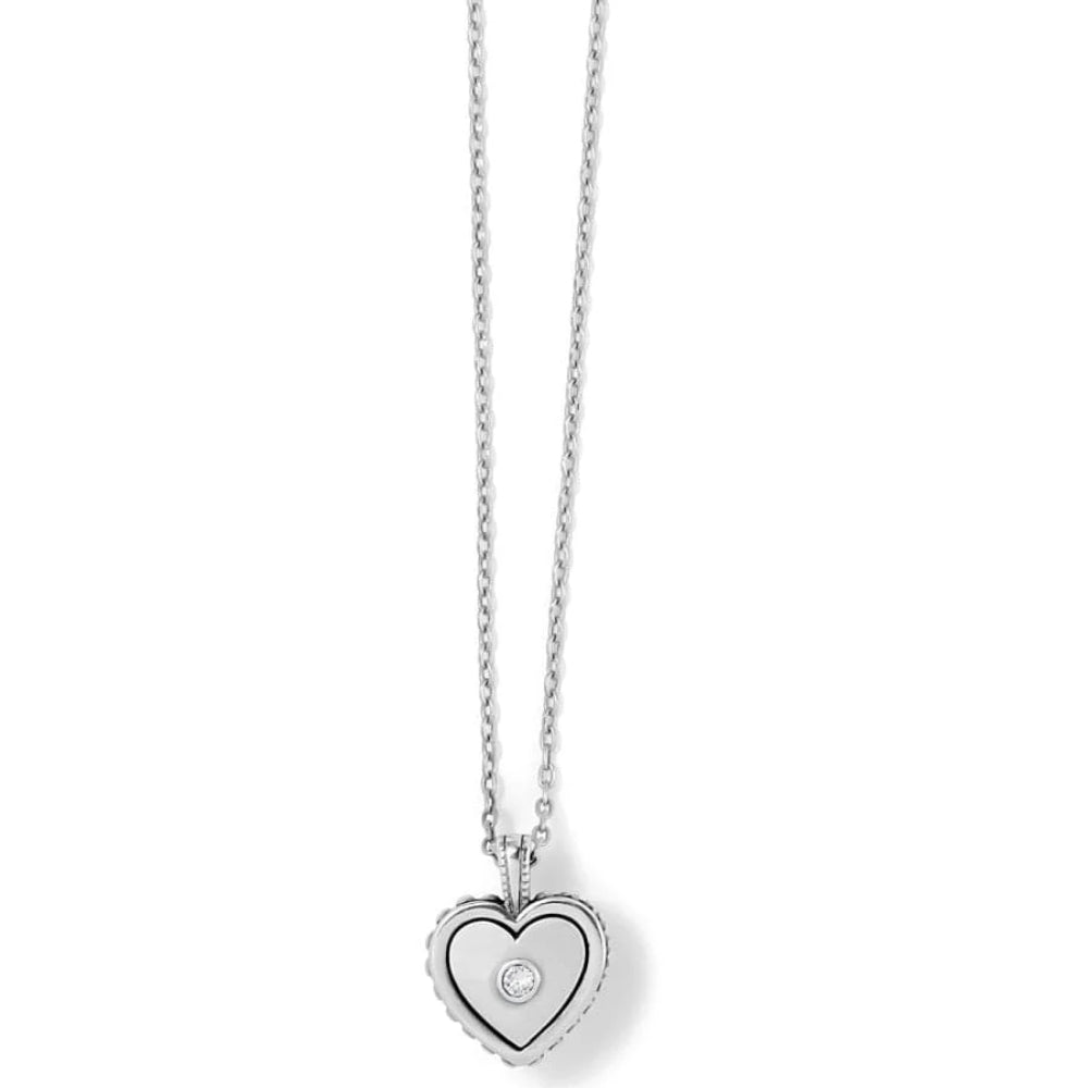 Brighton Pretty Tough Bold Heart Petite Necklace