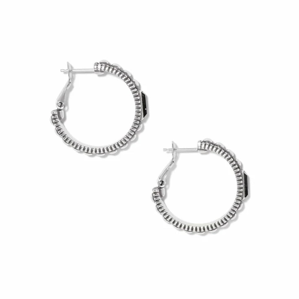 Brighton Pretty Tough Gem Hoop Earrings