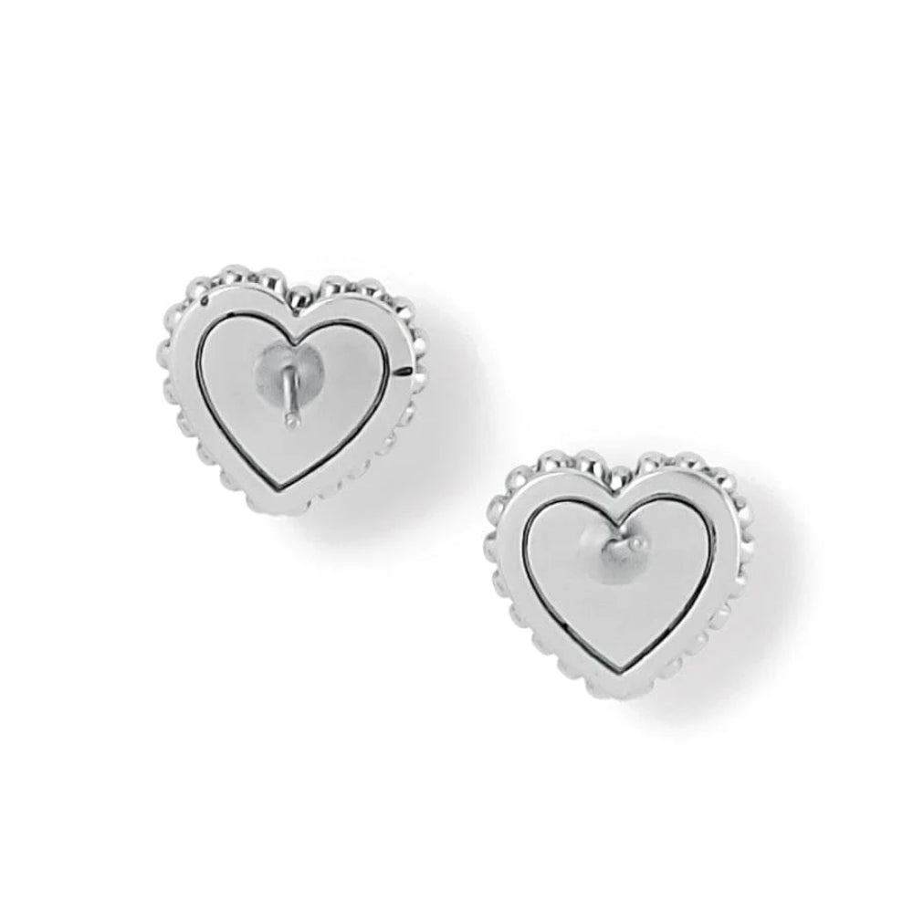 Brighton Pretty Tough Petite Heart Post Earrings