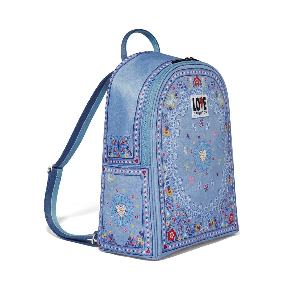 brighton backpack purse leather Bandana Love Backpack