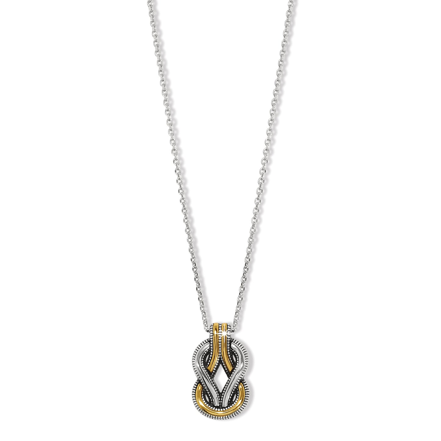 Brighton Interlok Harmony Two Tone Necklace