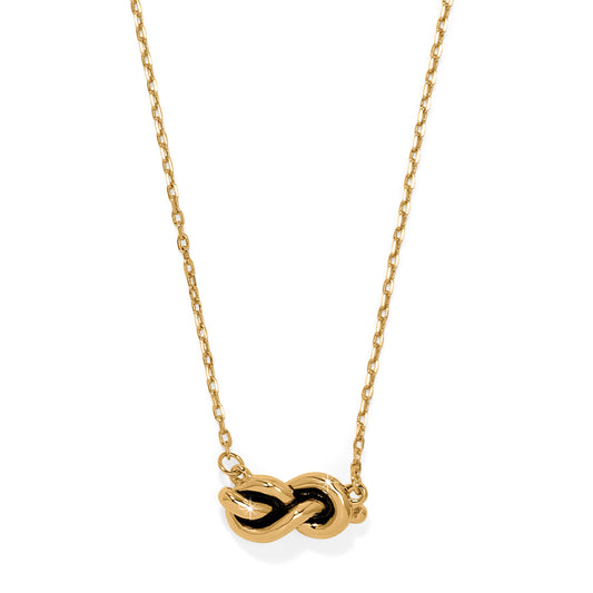 Brighton Interlok Single Knot Petite Necklace