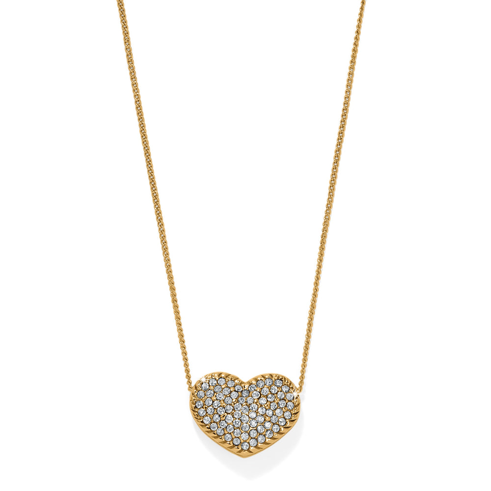 Brighton Illumina Celeste Heart Bold Necklace
