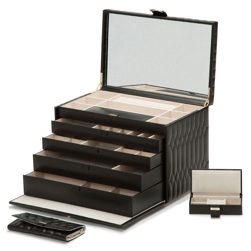 Wolf Designs Caroline Extra Large Jewelry Case (In Store Pick-Up Only)