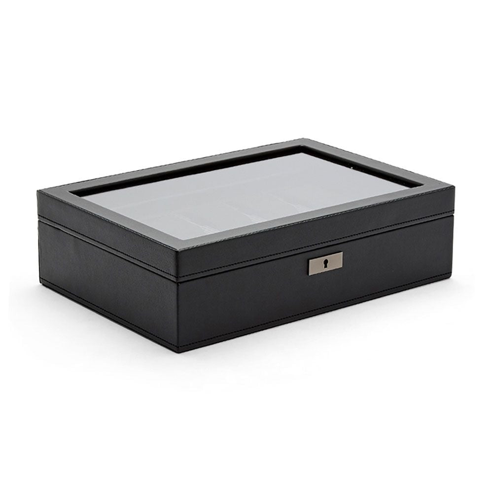 Wolf Designs Axis 10 Piece Watch Box in Powder Coat