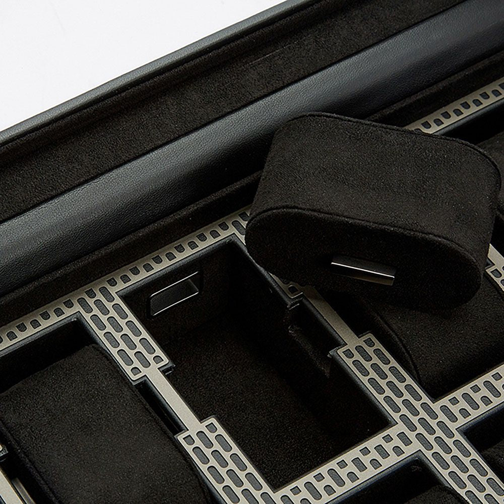 Wolf Designs Axis 10 Piece Watch Box in Powder Coat