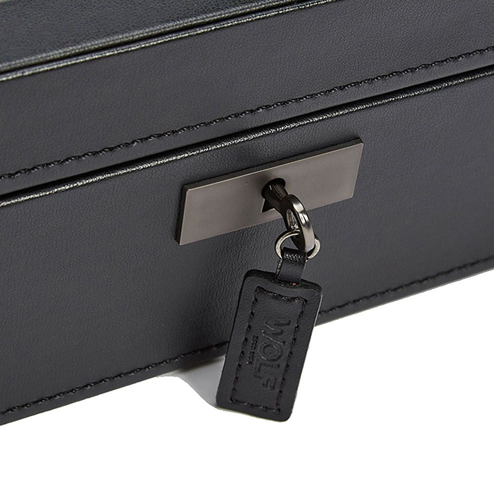 Wolf Designs Axis 10 Piece Watch Box in Powder Coat