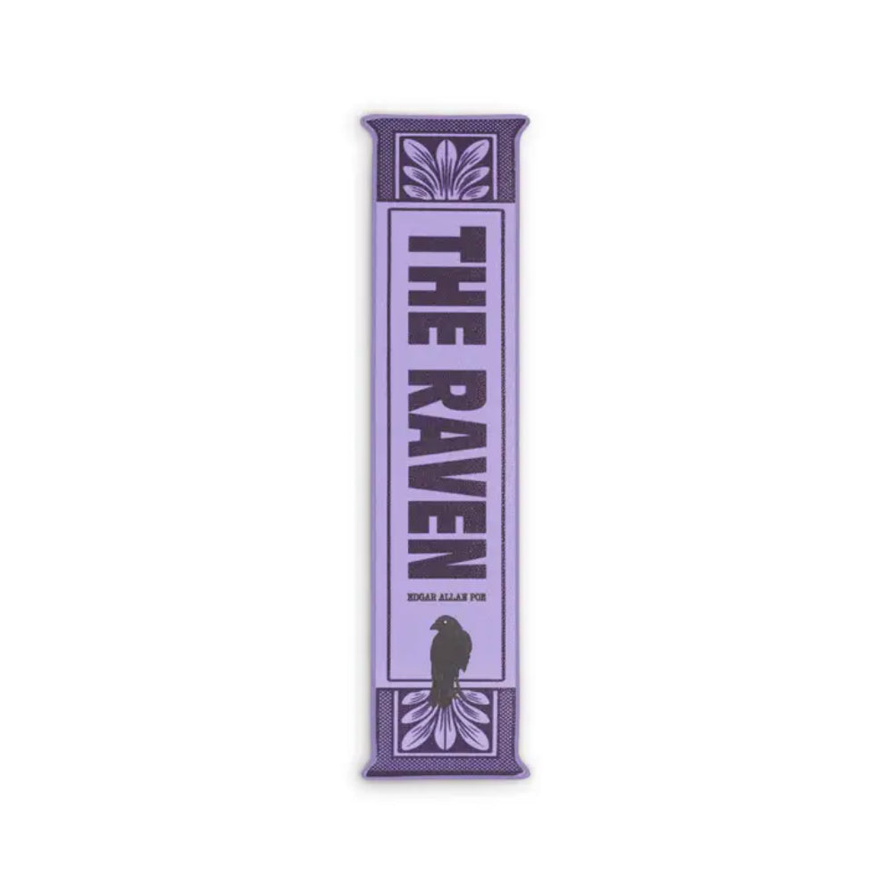 Steel Mill and Co. Bookmark, the Raven - Purple
