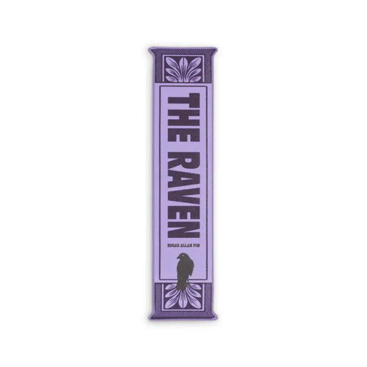 Steel Mill and Co. Bookmark, the Raven - Purple