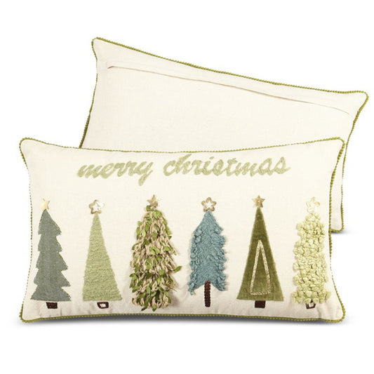 Raz Imports 24" Merry Christmas Tree Pillow