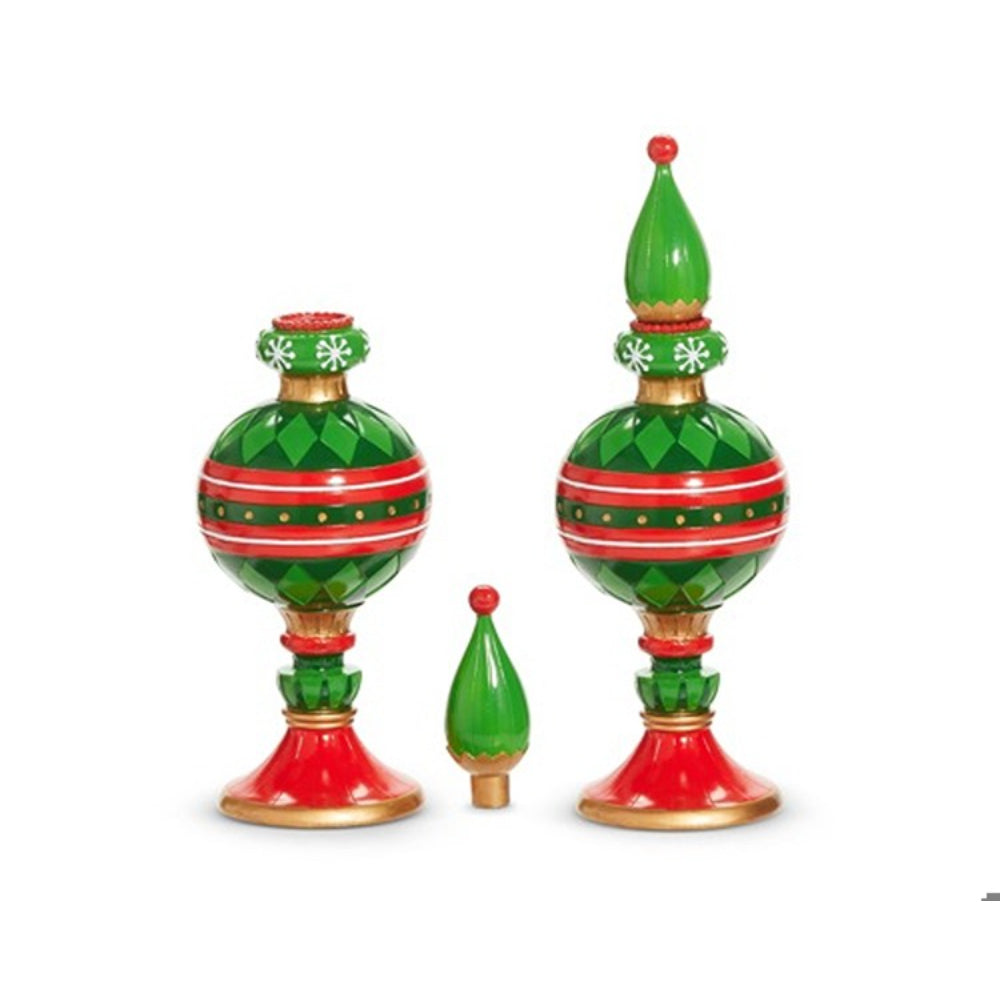 Raz Imports Witch Eye Finial Candle Holder