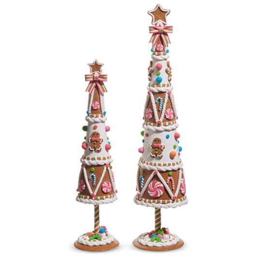 Raz Imports Gingerbread Trees (In-Store Pickup Only)