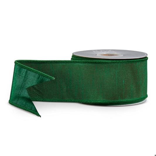 Raz Imports 2.5" X 10 Yds Green Wired Ribbon