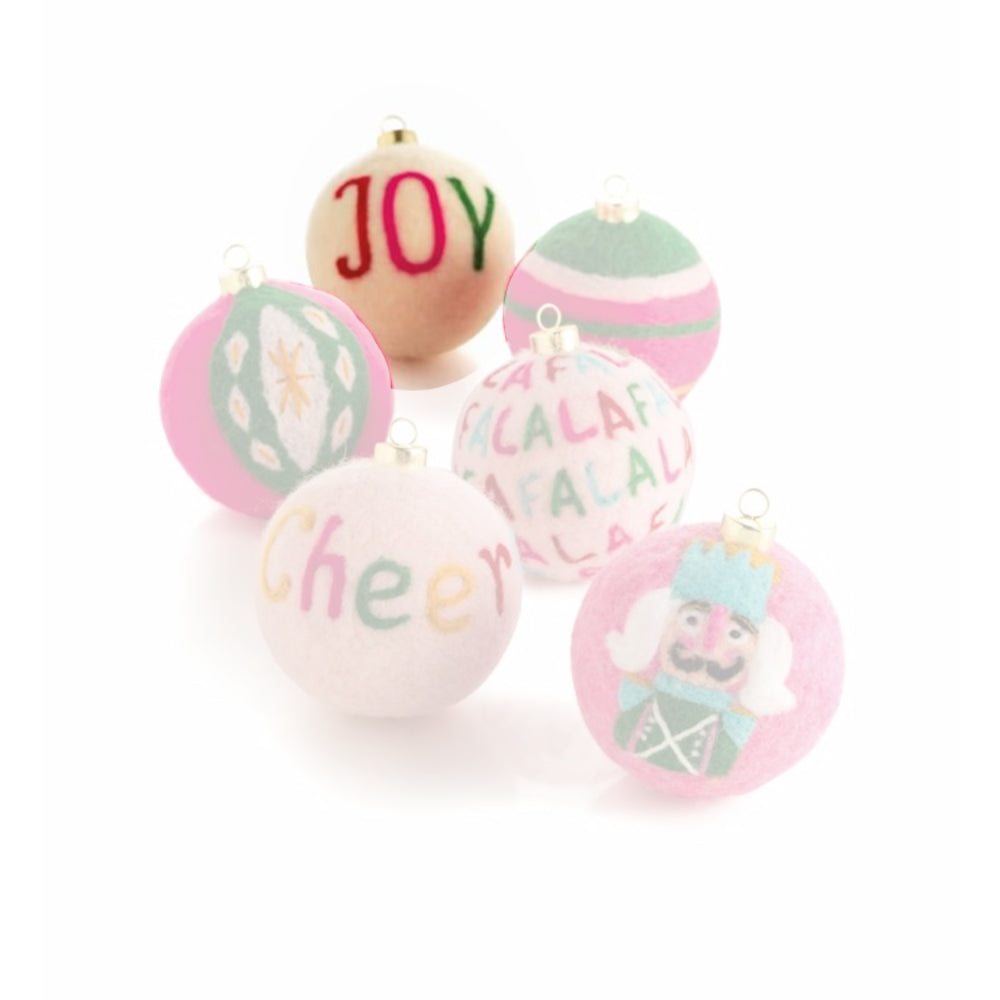 Shiraleah Assorted Joy Decorative Ornaments