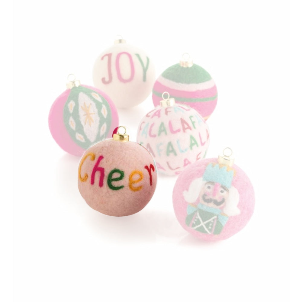 Shiraleah Assorted Joy Decorative Ornaments