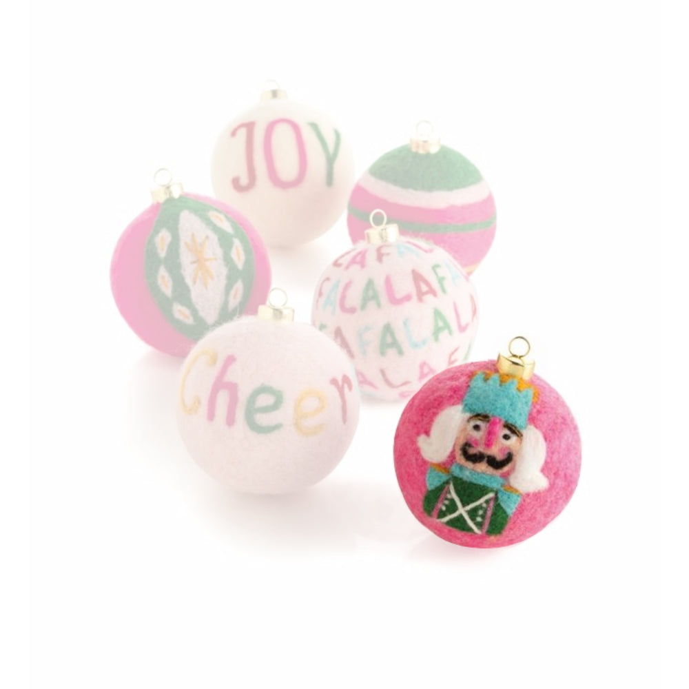 Shiraleah Assorted Joy Decorative Ornaments