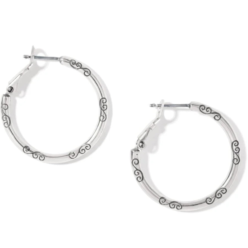 Brighton Small Hoop Charm Earrings