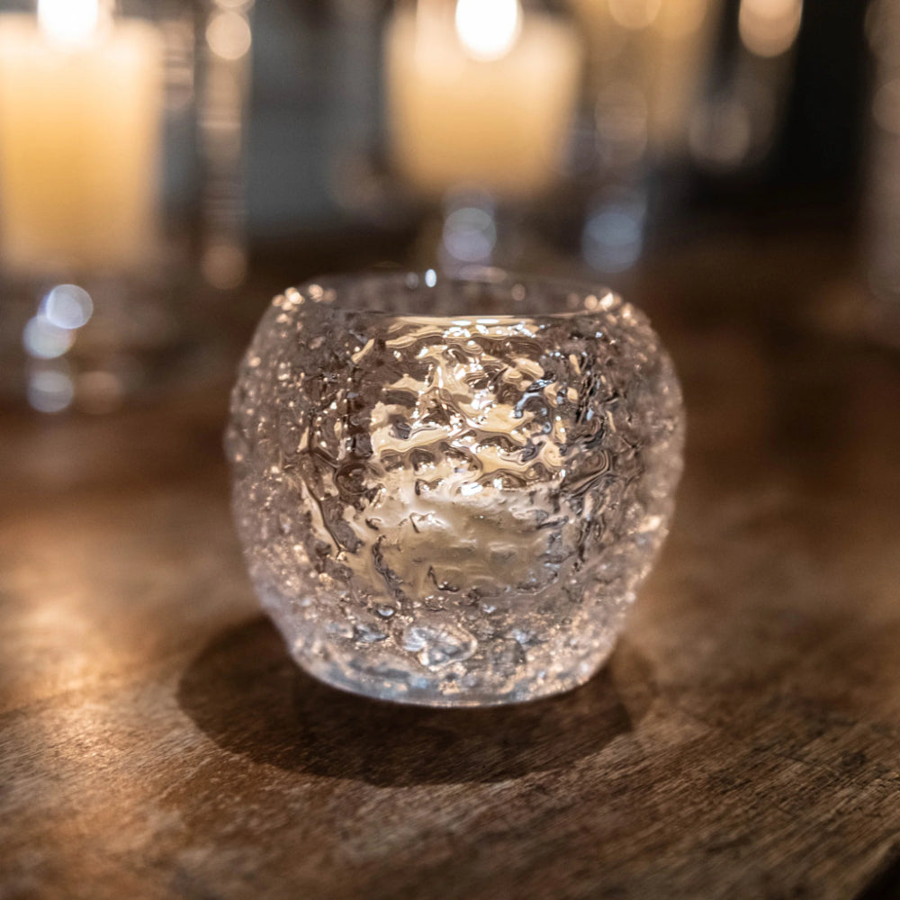 Simon Pearce LoveYourBrain Snowball Tealight