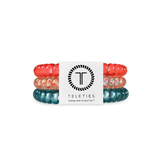 TELETIES Small Spiral Hair Coils Hair Ties