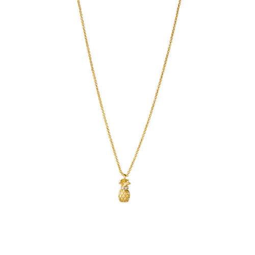Spartina Sea La Vie Necklace Thanks/Pineapple