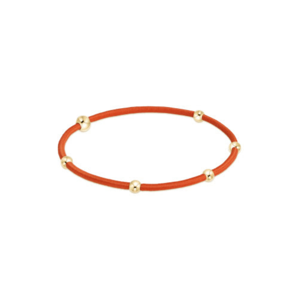 enewton "E"ssentials Hair Bracelet - Bright Orange