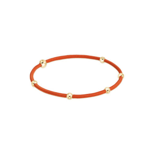 enewton "E"ssentials Hair Bracelet - Bright Orange